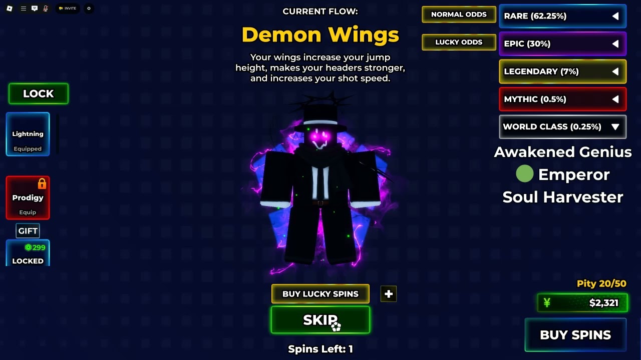 ROLLING NEL ISAGI ON MY 6TH LUCKY SPIN OF THE KING REWORK