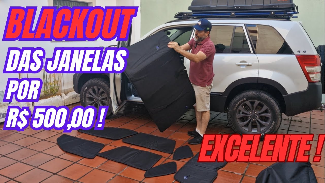 Blackouts das janelas da Grand Vitara por R$ 500,00 - T1 EP 17