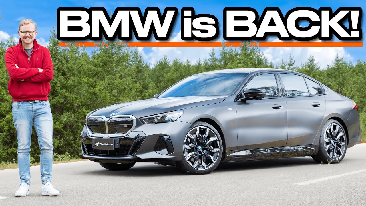 Этот седан быстрый, веселый и качественный (обзор BMW i5 M60 2024)