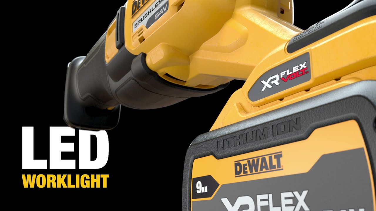 54V XR FLEXVOLT Reciprocating Saw