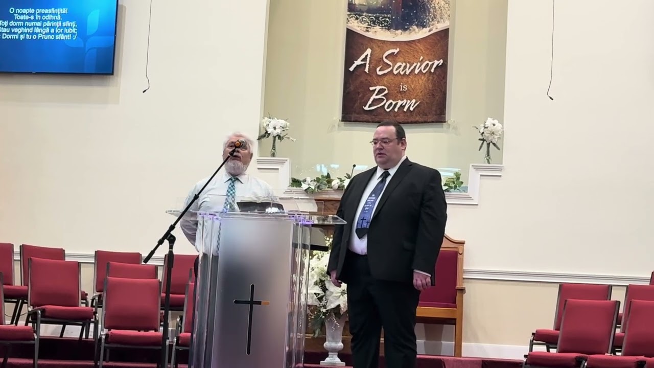 O, noapte preasfințita (Silent night) Nelu Mihutz și Pastor Claudiu Valcu. Crăciun 2025