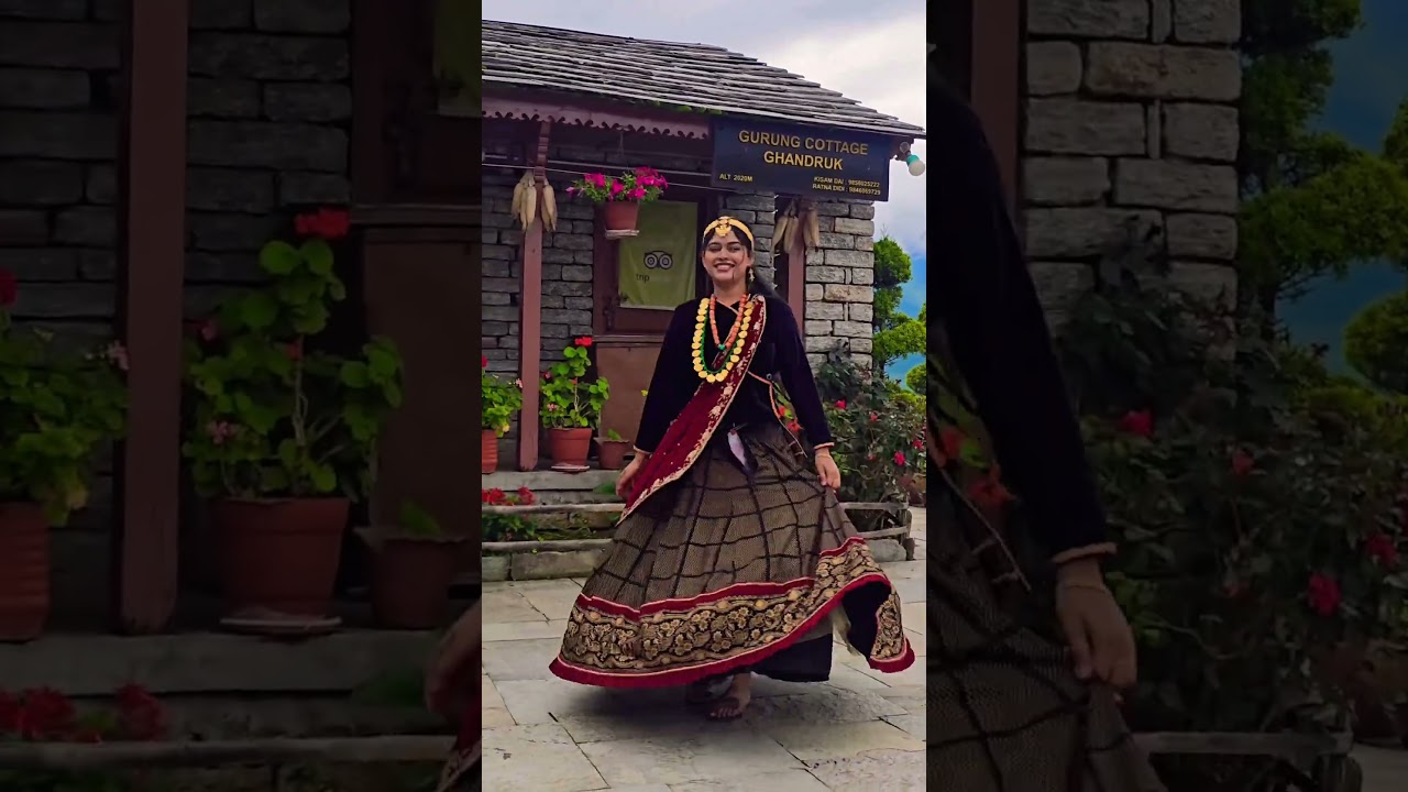 Ghandruk : Gurung Dance | Nepal travel vlog 2025 #travel #nepal #mountains #ghandrukvillage