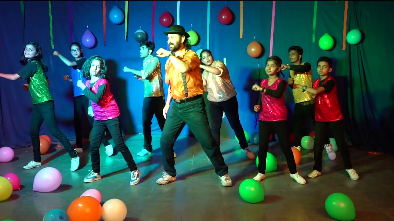 Kids action song Climb