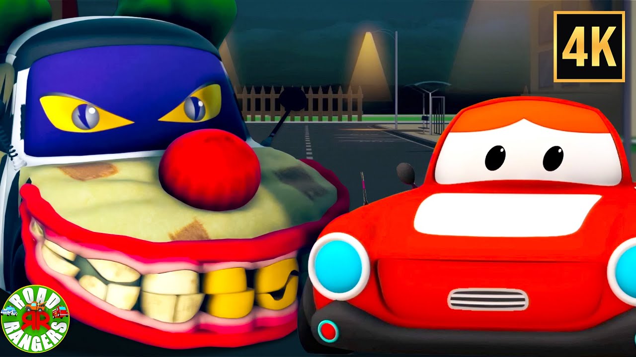 Clownjuring Halloween Car Story Video for Kids