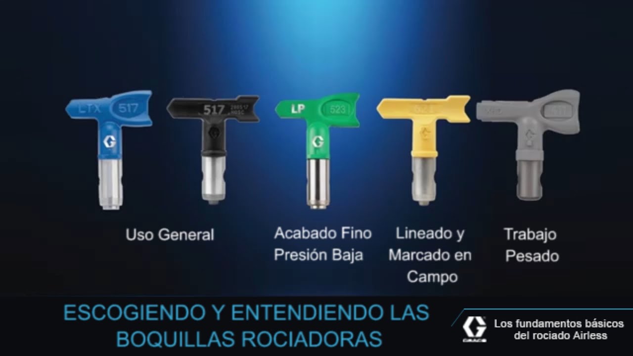 Boquillas Airless Graco-Mexipol