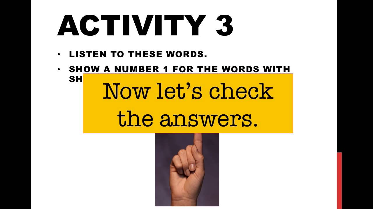 Learning the 44 Sounds of English for Beginning Students: Video 7-Long and Short Vowels Review