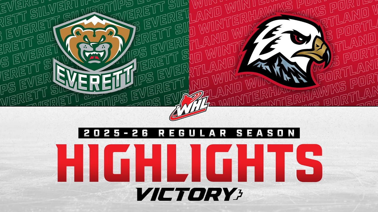 Everett Silvertips at Portland Winterhawks 03/15 | WHL Highlights 2025-26