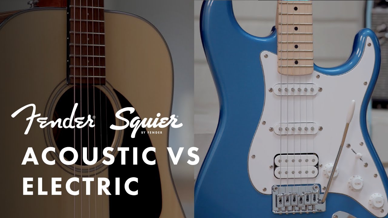 Акустическая или электрогитара? Какая гитара подходит новичкам? | Fender