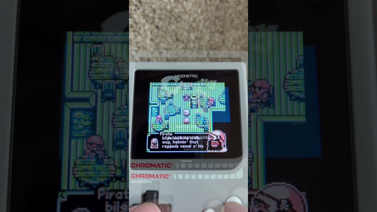 Chantey for the Gameboy & Chromatic #gameboy #retro #modretro #nostalgia #rhythmgame