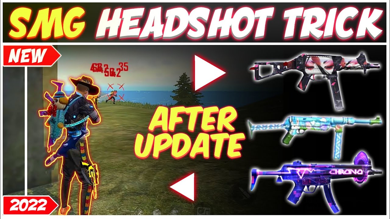 SMG Guns Headshot Trick🔥| Ump and Mp40 Headshot Trick | SMG Drag Headshot Trick| Rotation Drag Trick