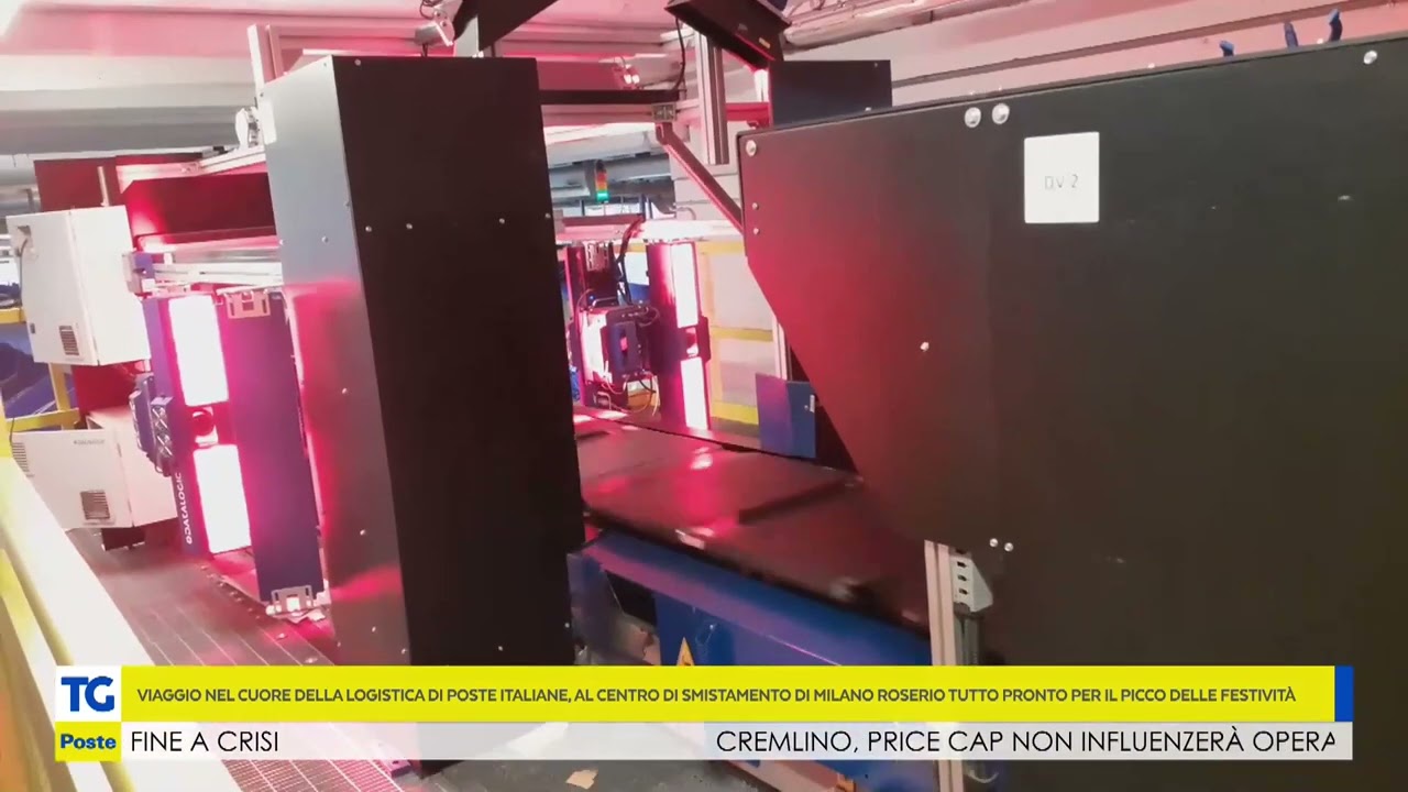 Il Centro di smistamento di Roserio si prepara al picco natalizio