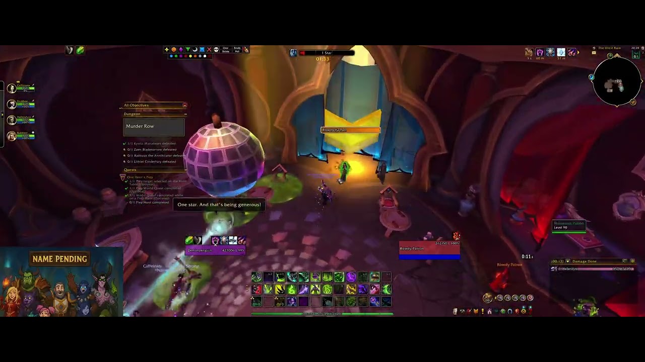 Mythic 0   Murder row