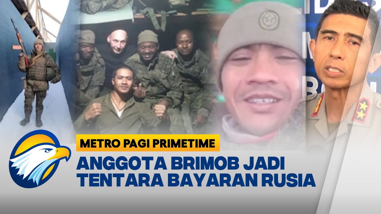 Anggota Brimob Polda Aceh Gabung Tentara Bayaran Rusia [Metro Pagi Primetime]
