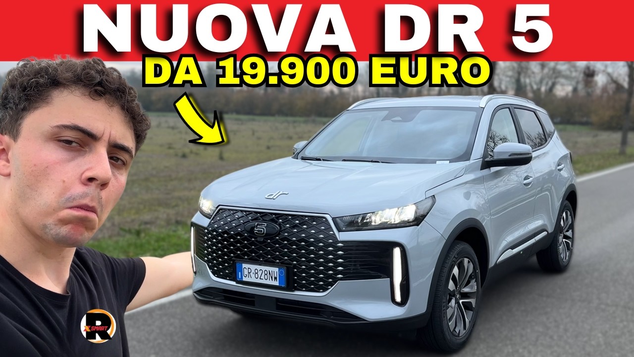 NUOVA DR 5 - il MIGLIOR SUV da 19.900 euro? - Test drive PRO e CONTRO