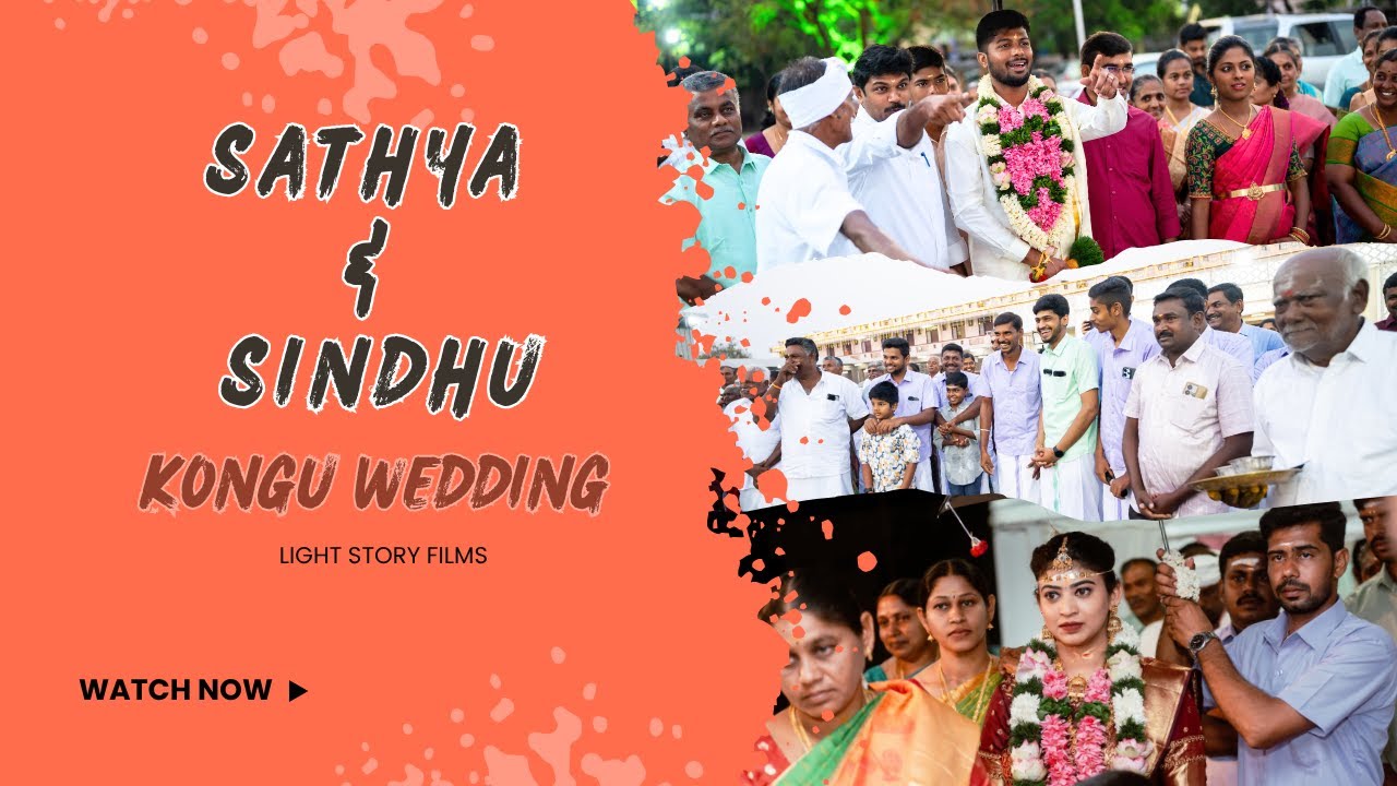 Sathya ❤️ Sindhu | A Heartwarming Kongu Wedding Full of Love, Laughter & Emotions