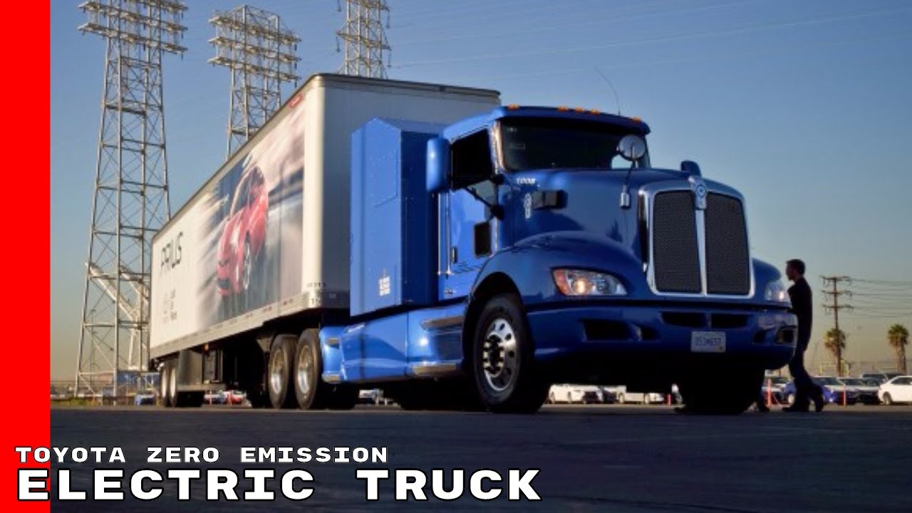 Toyota Zero Emission Electric Truck