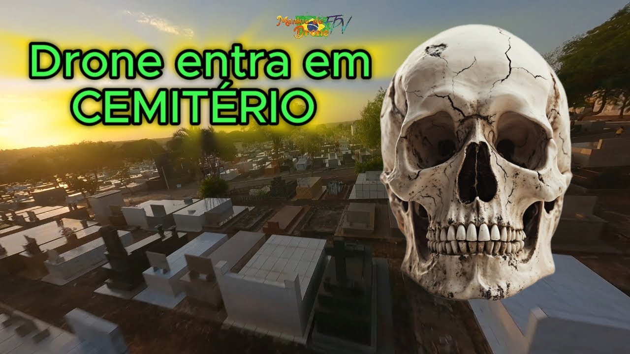 Voando pelo cemitério de Ourinhos SP com drone FPV