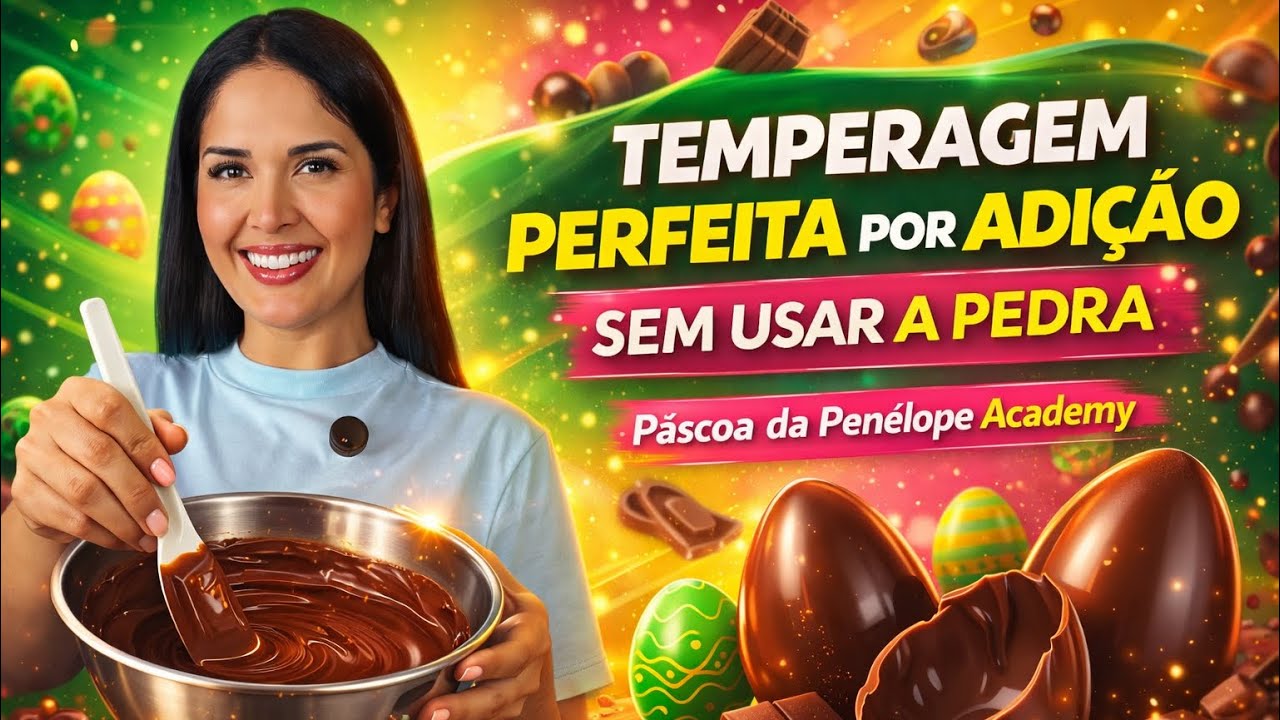 Temperagem de Chocolate SEM Pedra: Método Fácil para Ovos Perfeitos