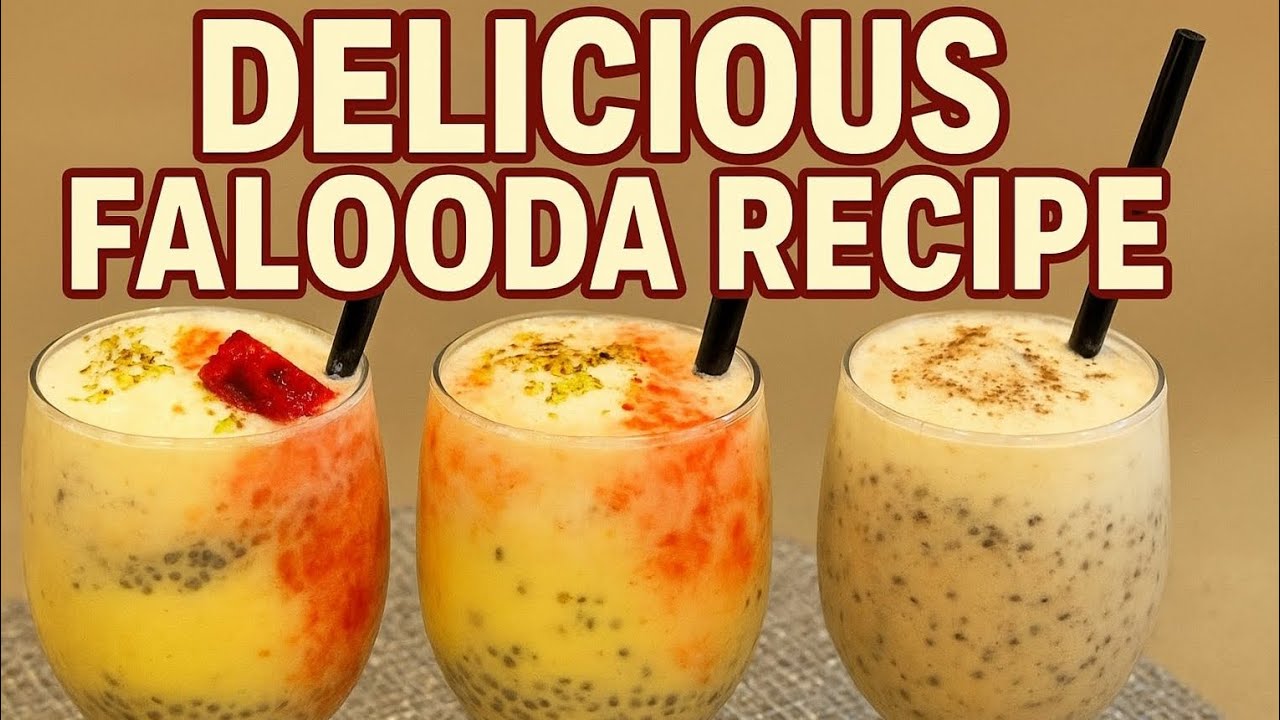 Royal Falooda Delicious Recipe | Summer Dessert Recipe | Falooda Recipe #sabhia252 #falooda