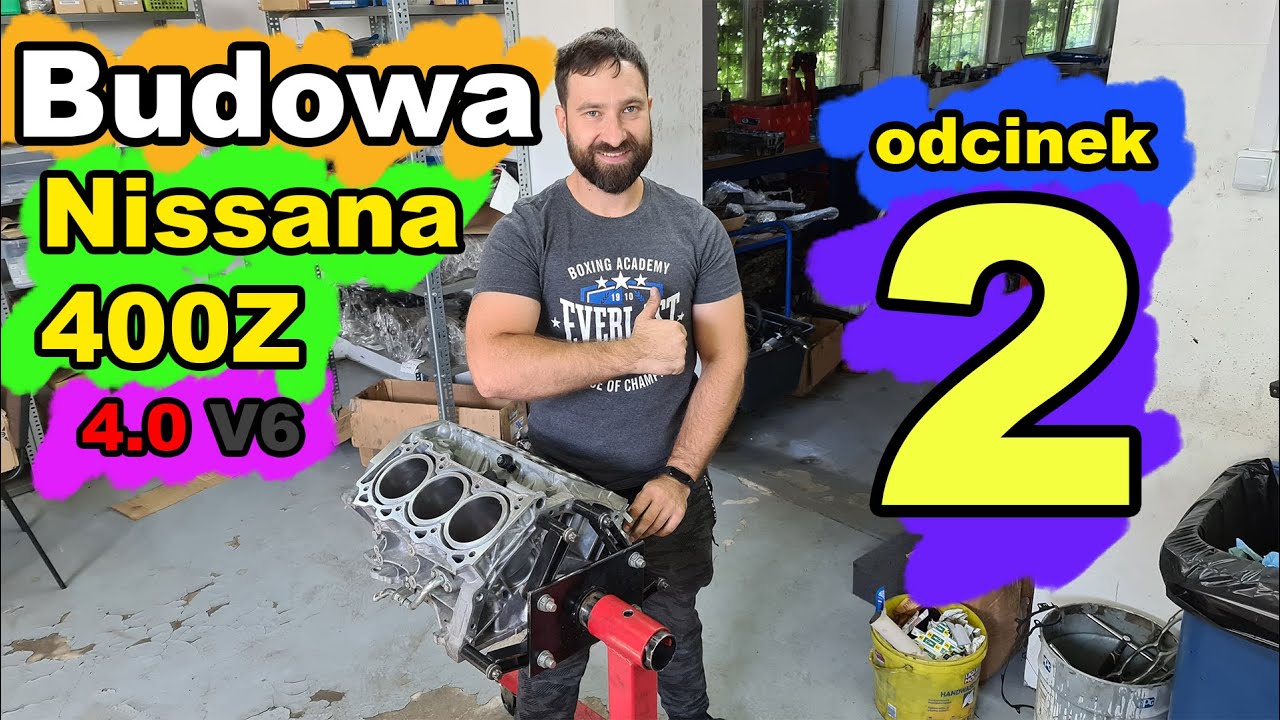 Coobcio Garage - budowa Nissana 400Z (4.0 V6) odc.2