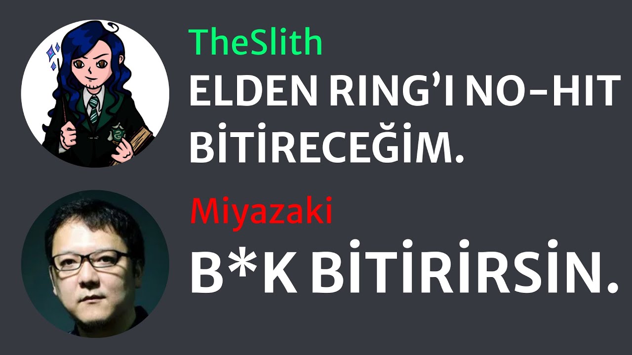 HIT YEMEDEN ELDEN RING BİTİRMEK | NO-HIT CHALLENGE