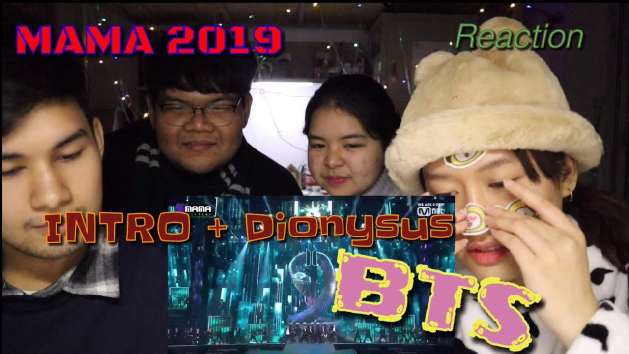 📍[ MAMA 2019 ] BTS_INTRO + Dionysus | React Ga Zhen | EP.37