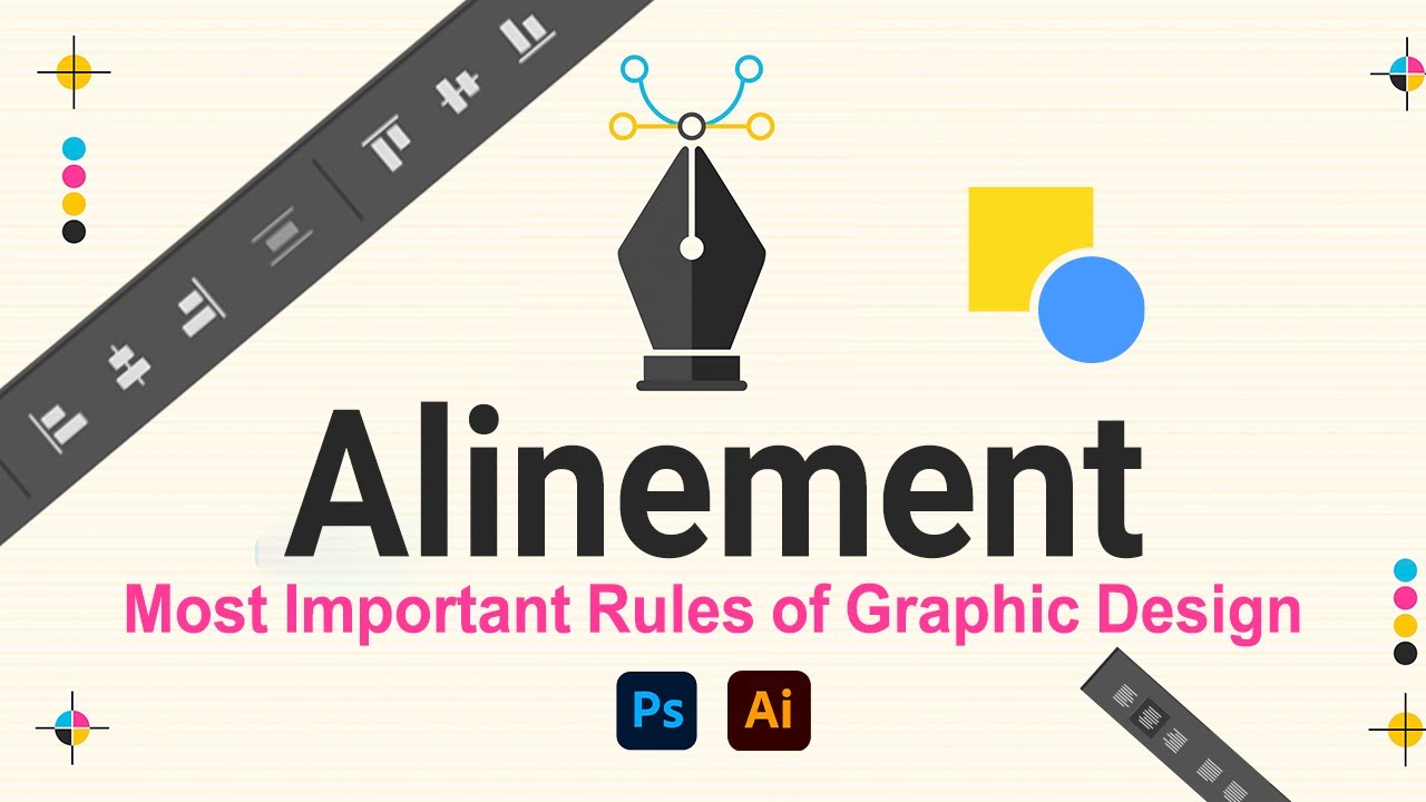 Alignment Rules in Graphic Design | The Most Important Design Principle! 