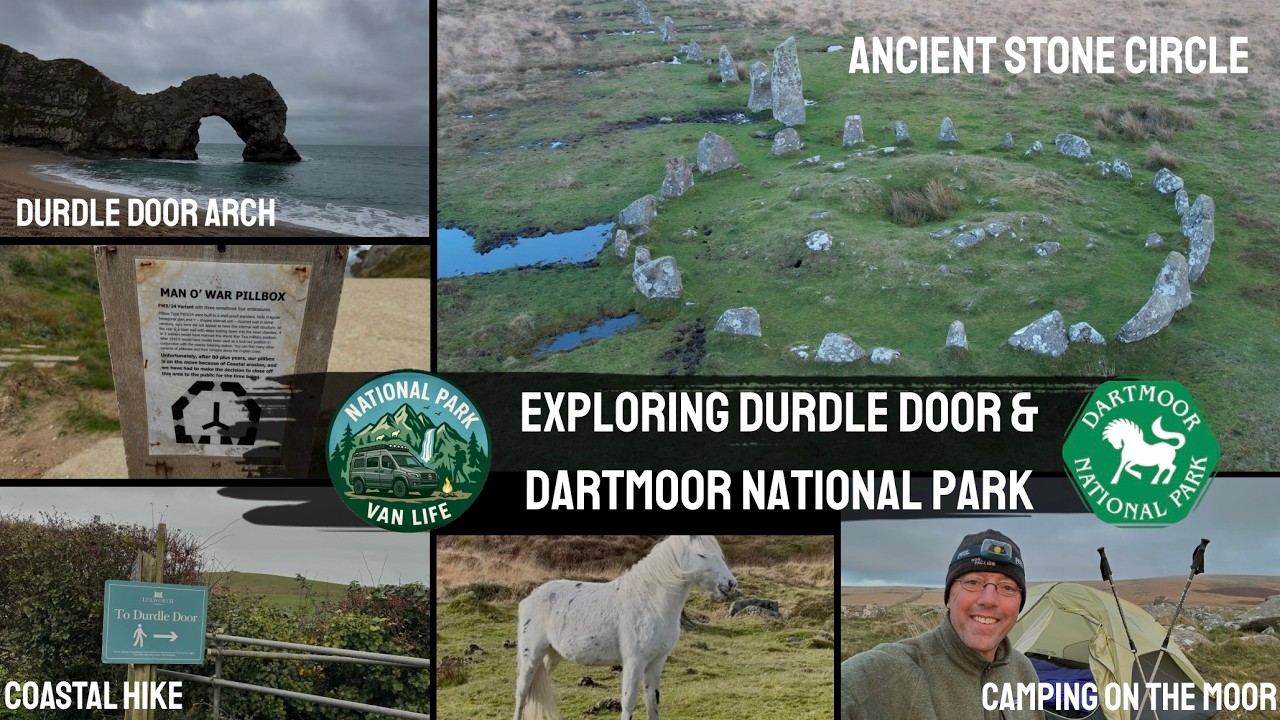 Exploring Durdle Door and Hiking & Camping Dartmoor National Park