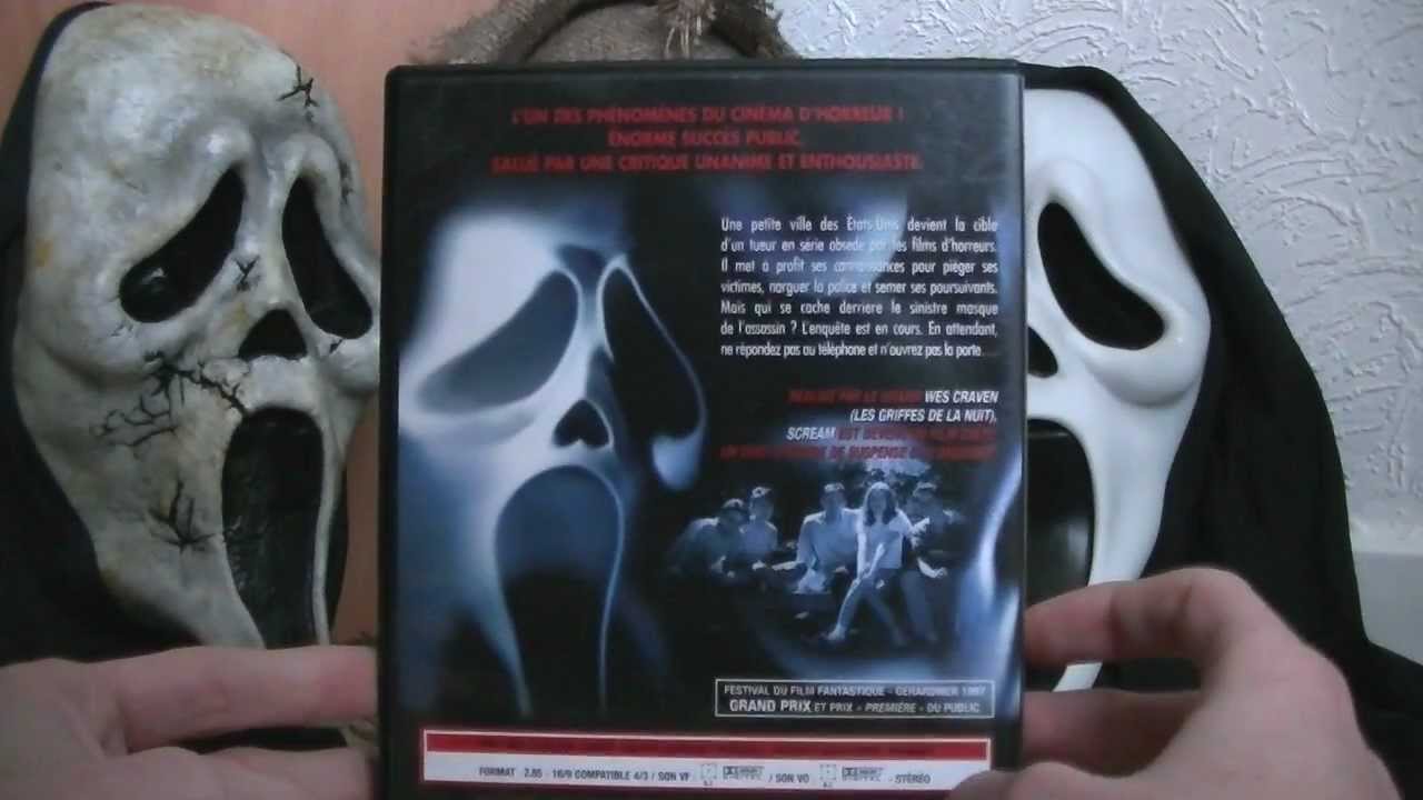 Présentation : DVDs Quadrilogie Scream