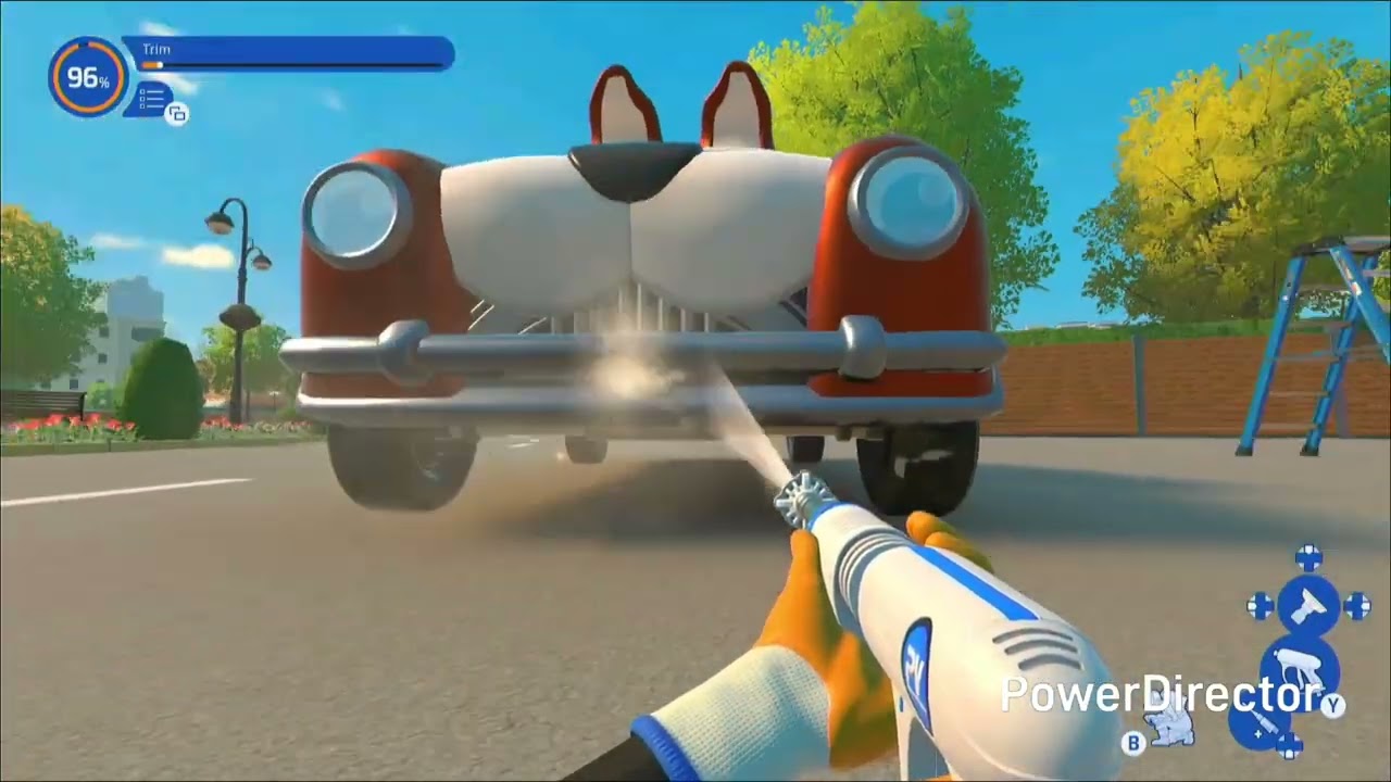 Washing a Dog car (Power Wash simulator 2)