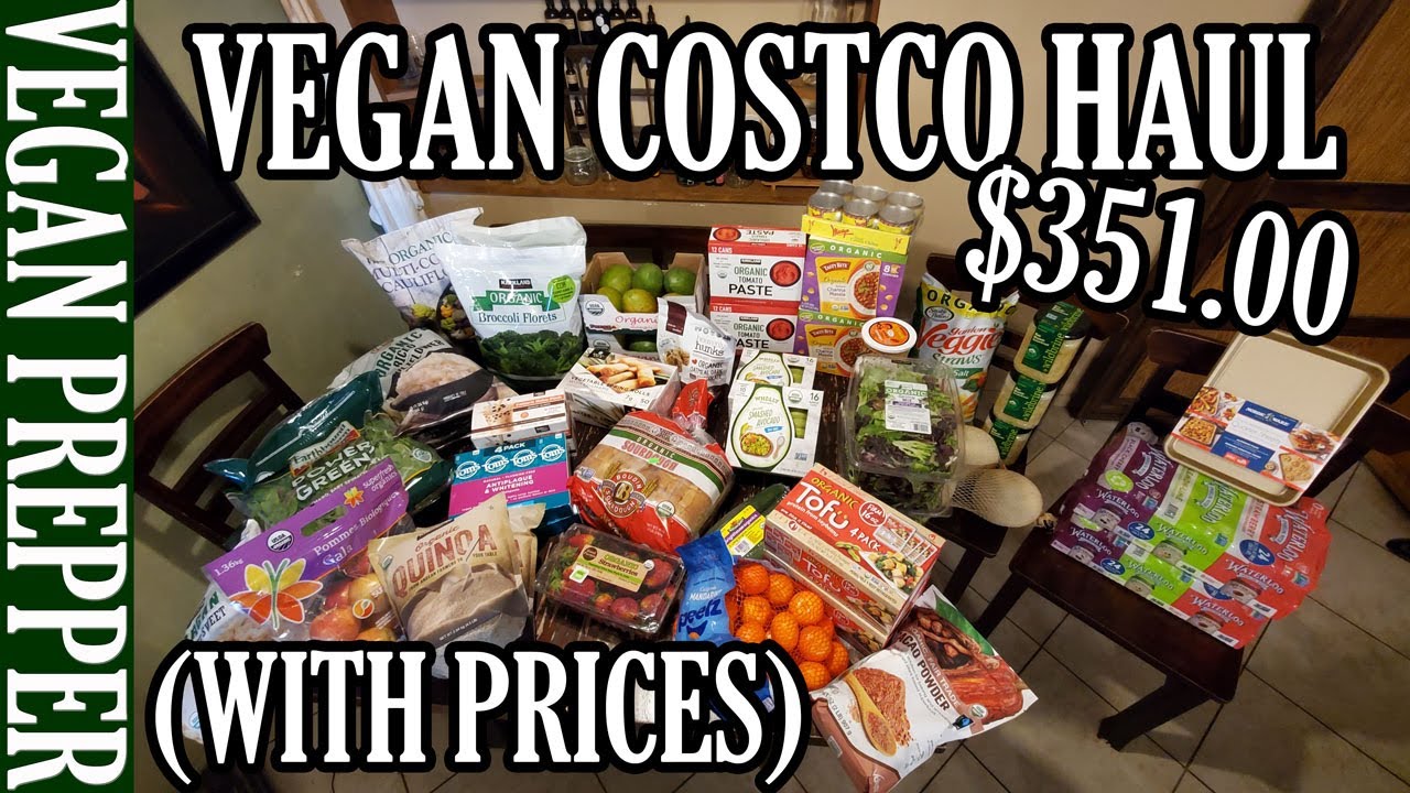 Vegan Family Costco Haul with Prices! What do we buy?