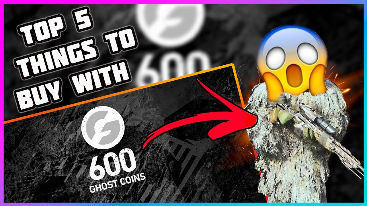 😎TOP 5 BEST THINGS to BUY with GHOST COINS🤑 | Ghost Recon Breakpoint👻