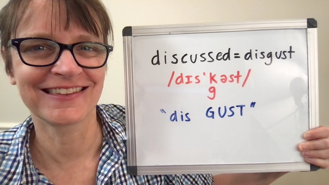 Как произносится Discuss, Discussed, Discussing, Disgust и Disgusting