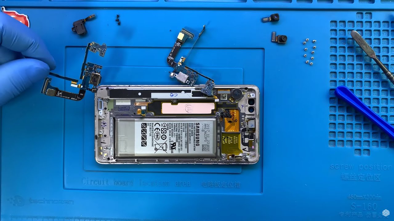 Замена зарядного гнезда Samsung Galaxy Note FE