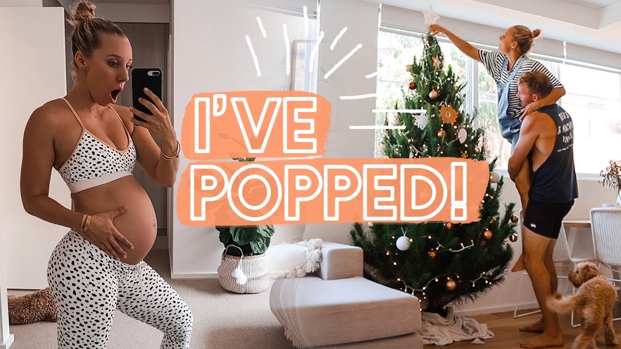 WHAT'S HAPPENING TO ME! Pregnant & Fit VLOG // Christmas Decorating!