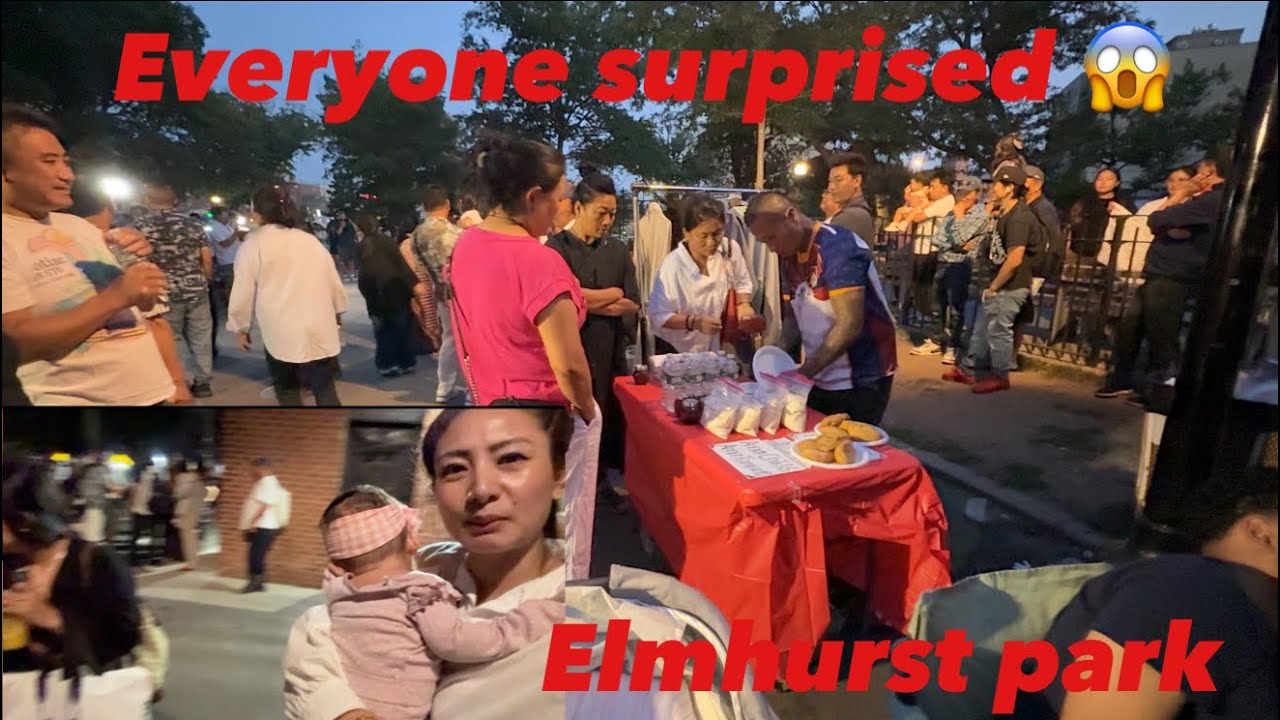 Everyone surprised || Elmhurst park || old friends came to see my baby ||thank u all