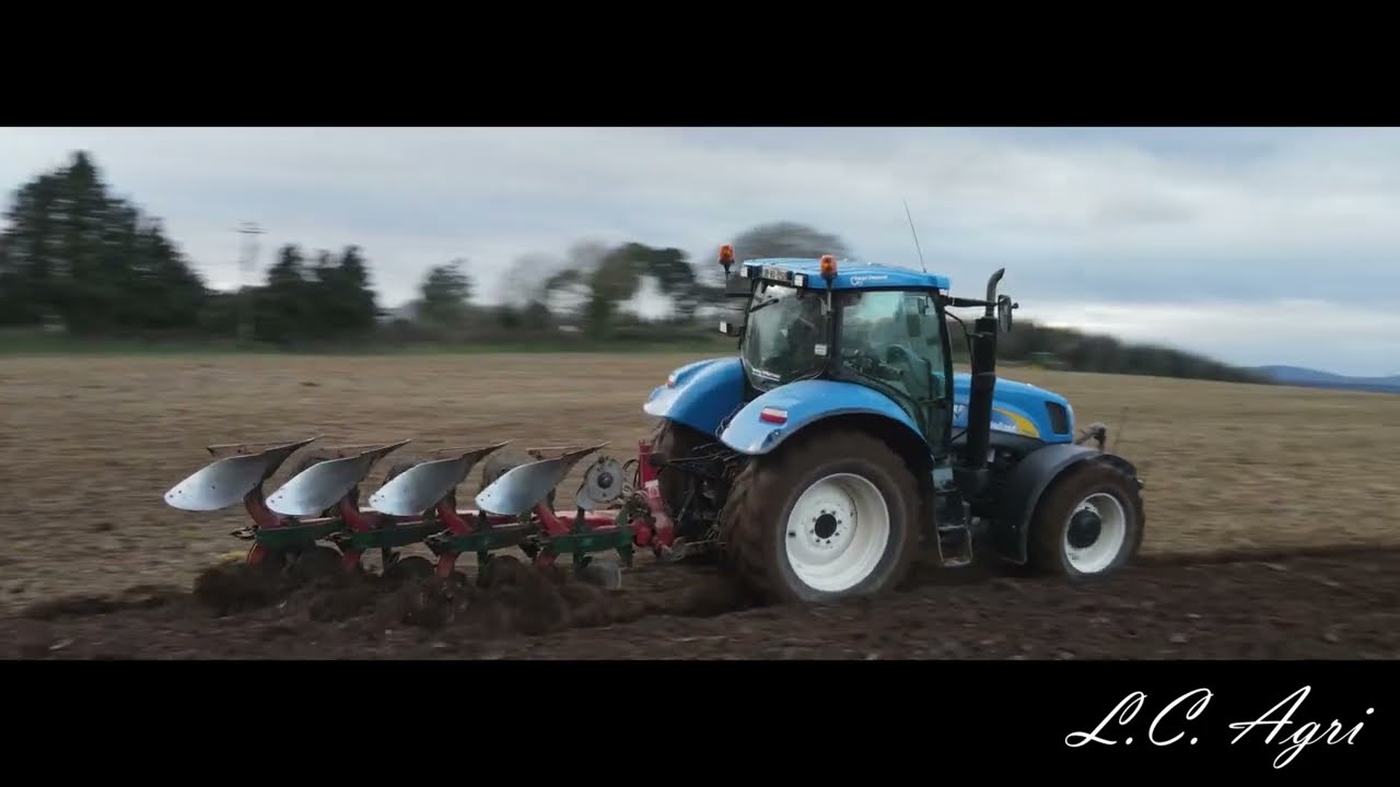 Ploughing 2K23 | New Holland T6080 | 4K 30FPS