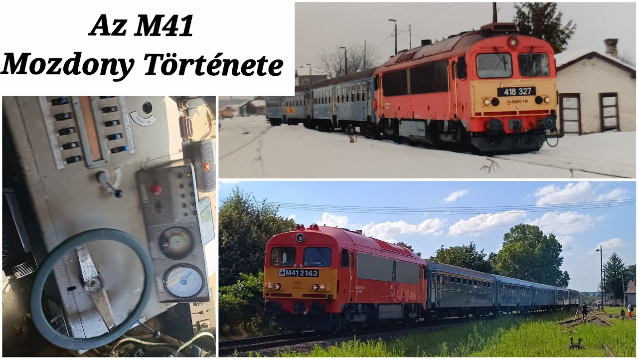 Az M41-es csörgő története! | Mozdonyismertető 3