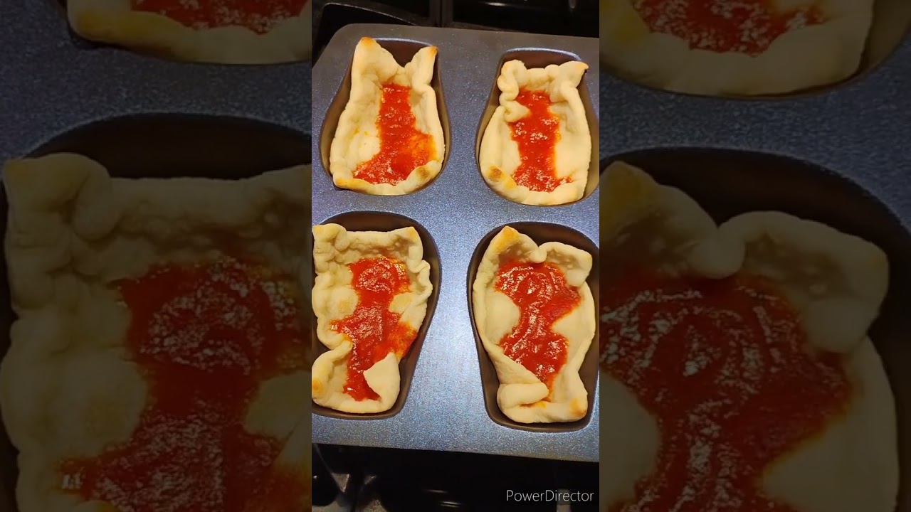 I made some Skull Pizza Pockets #pizza #skulls #skull #skullpizza #pizzaskulls #halloween