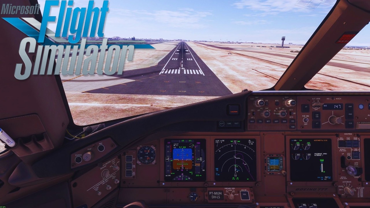 Boeing 777-300ER | LATAM OPS | Lima Smooth Landing Full Experience
