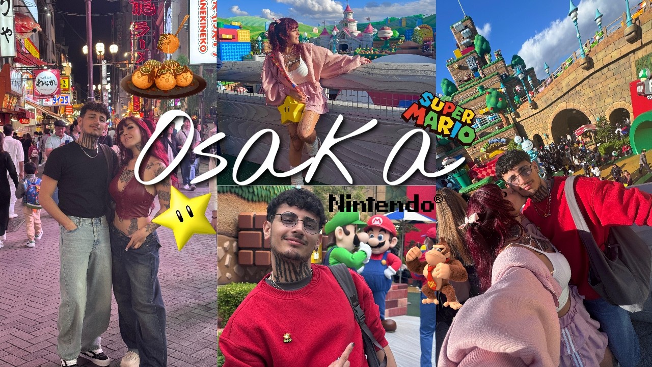 Dormimos en un hotel japonés barato 🇯🇵 | Osaka, Dotonbori y Universal Studios Halloween 🎃
