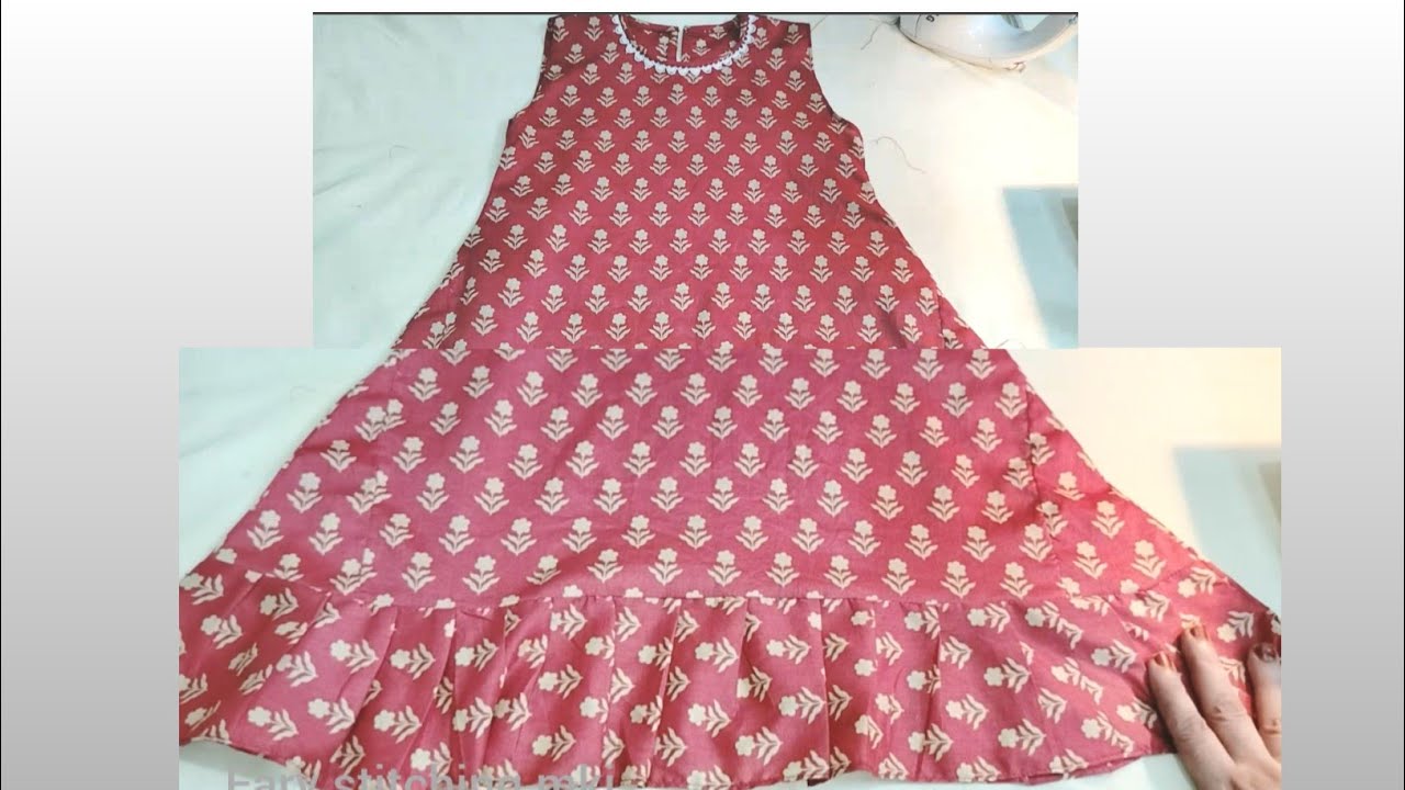 DIY Baby Dress Making at Home/sewing project by stitching gallery 23 