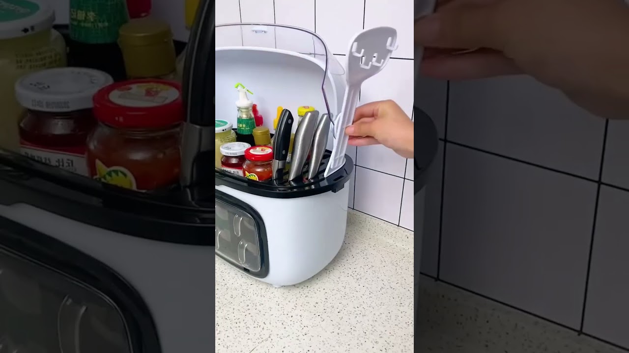 Многофункциональный кухонный органайзер. #home #kitchen #organaizer #comfort #дом #кухня