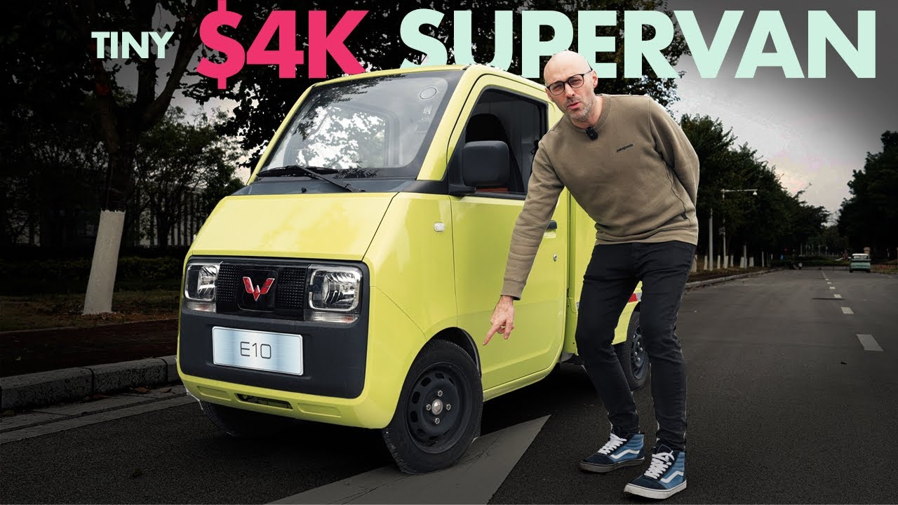 $4K Lightweight, Single Seater, RWD SPORTS VAN? The Wuling E10