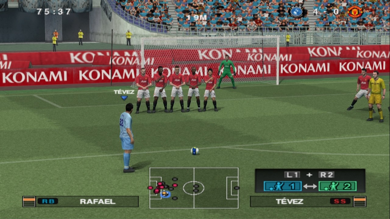 PES 2013 - Manchester City vs Manchester United PS2