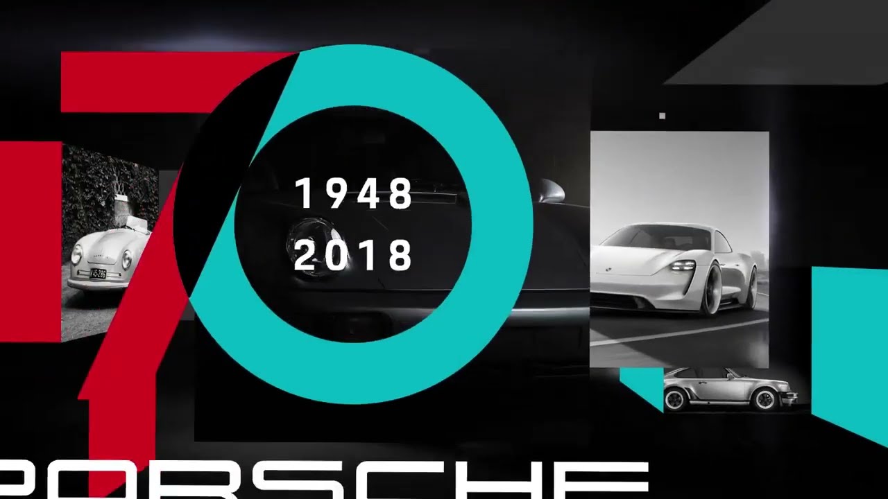 70 years Porsche