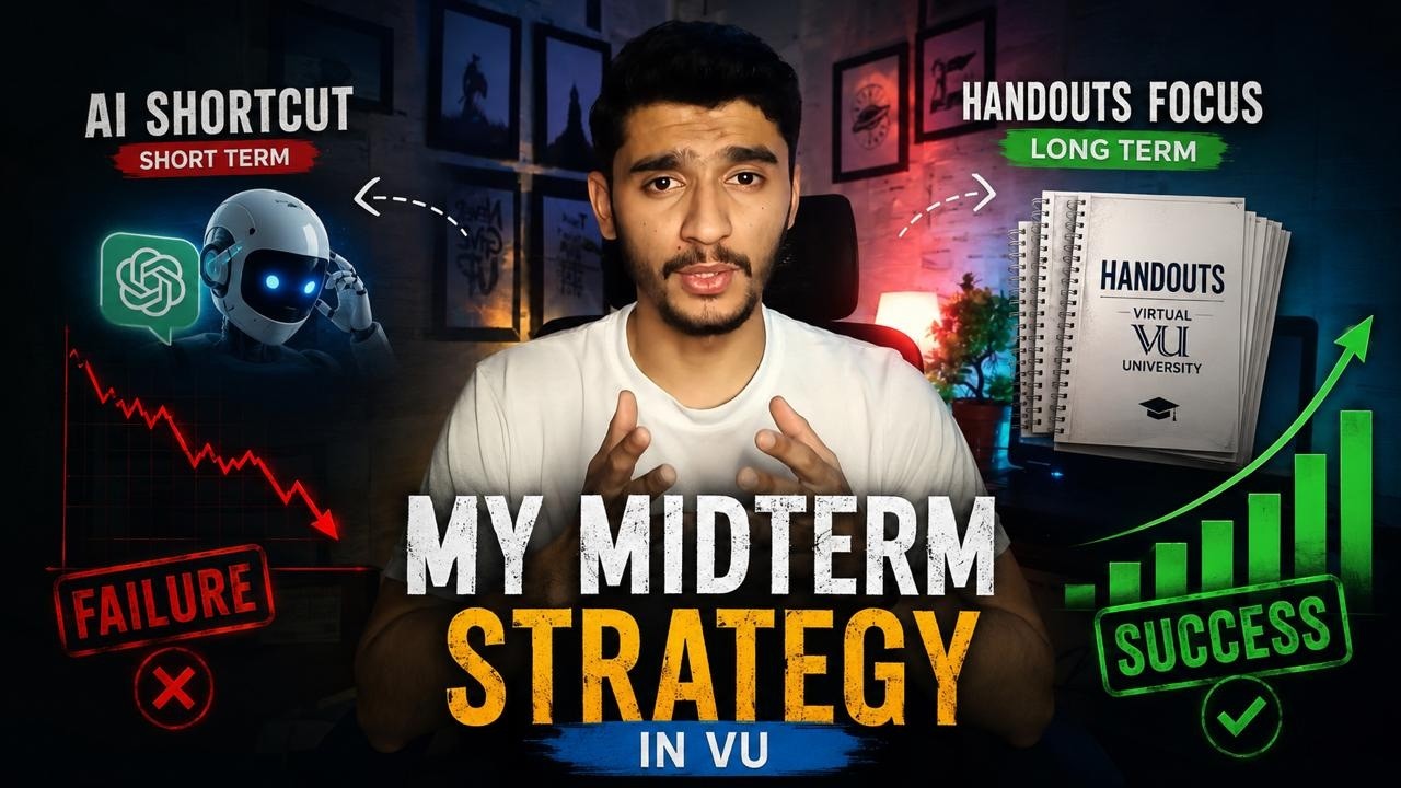 My Midterm Strategy in VU | Most Students Prepare Wrong for Midterms