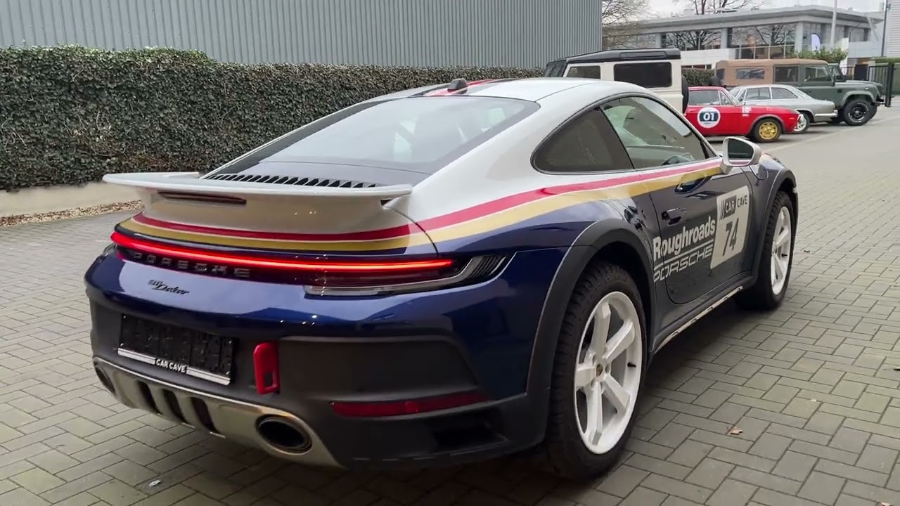2023 Porsche 911 Dakar Rothmans Rallye Design Pack Walk Around Video For Sale CarCave