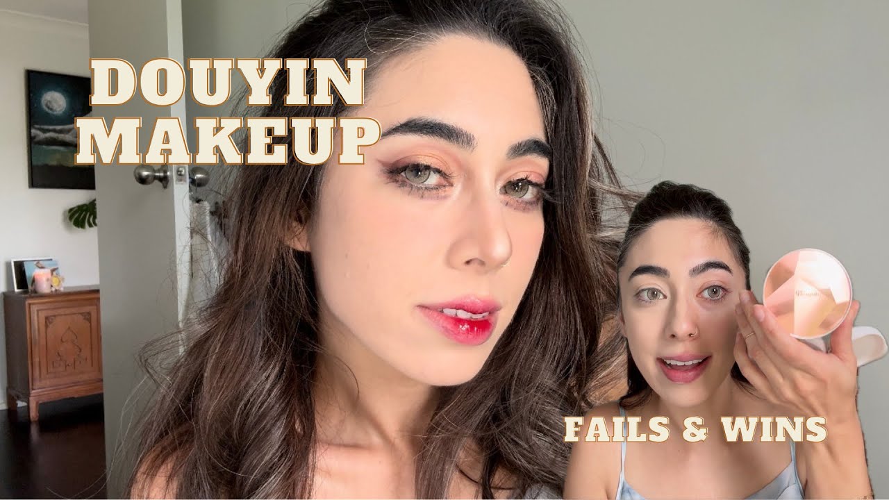 BEGINNER DOUYIN MAKEUP ♡ realistic ♡ FOLLOW ALONG ~ Step by Step w/ Wins and [lots of] Fails