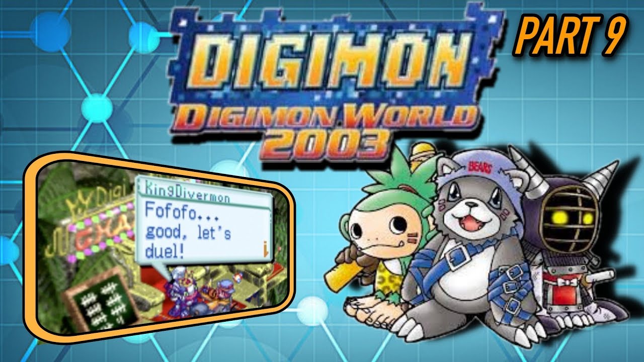 Digimon World 3 - 100% walkthrough | 2019 | Part 9 - Becoming the Duelist King! Yu-gi-oh in Digimon?